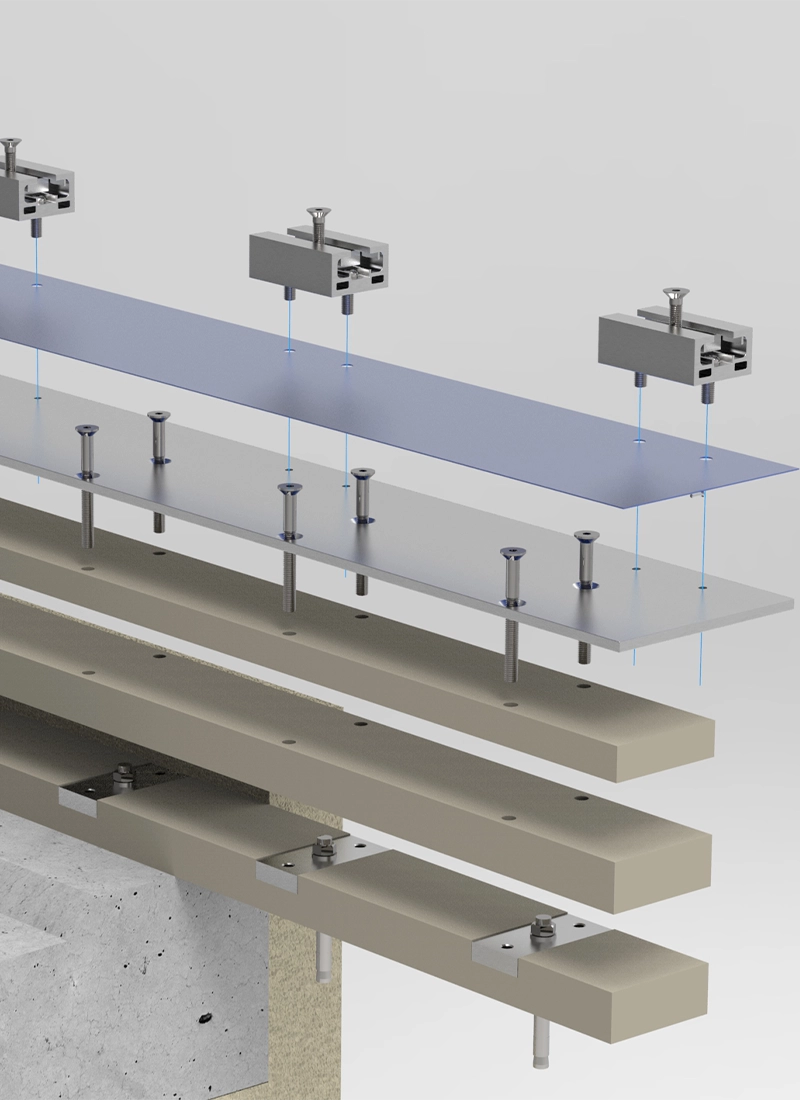 Wärmebrückenfreie Unterkonstruktion CONECT - Das System