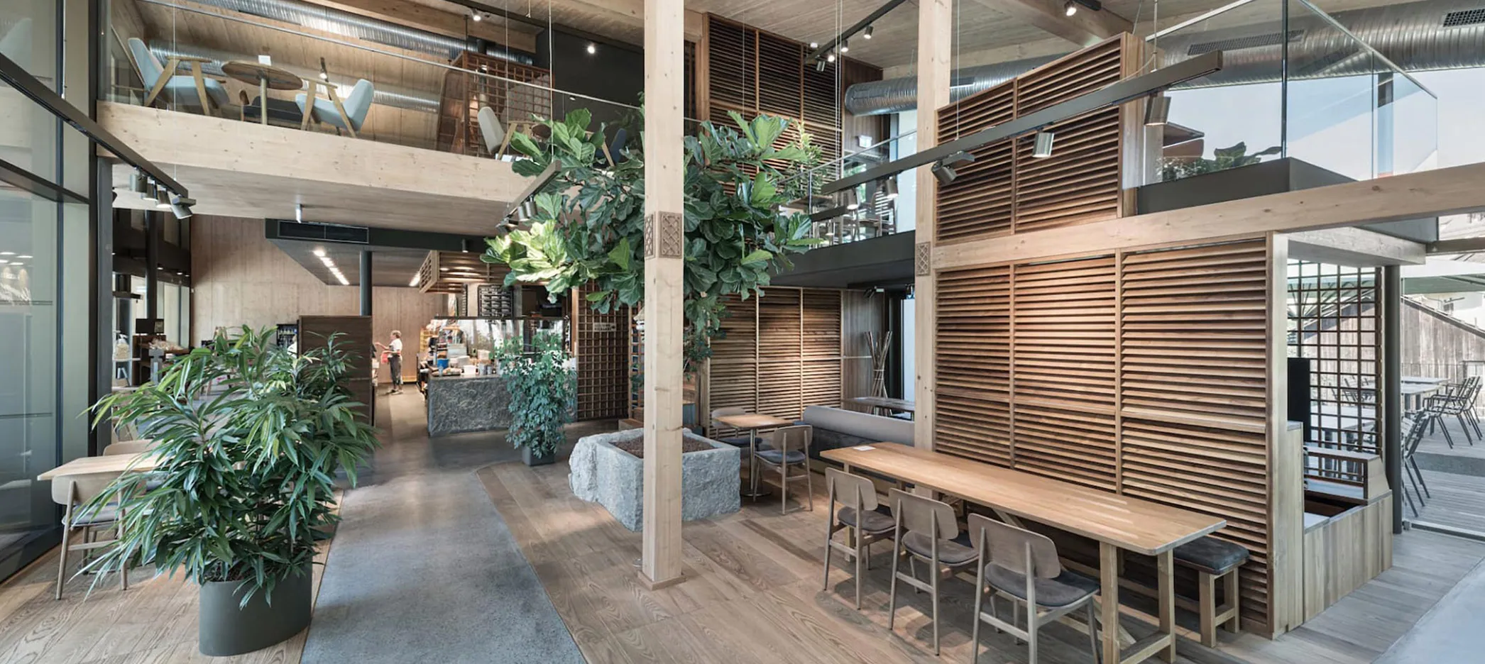 Neubau eines Bäckereicafés