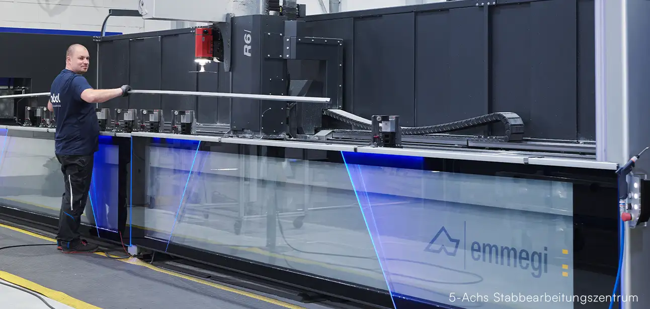 5-Achs Stabbearbeitungszentrum - Abel Metallsysteme