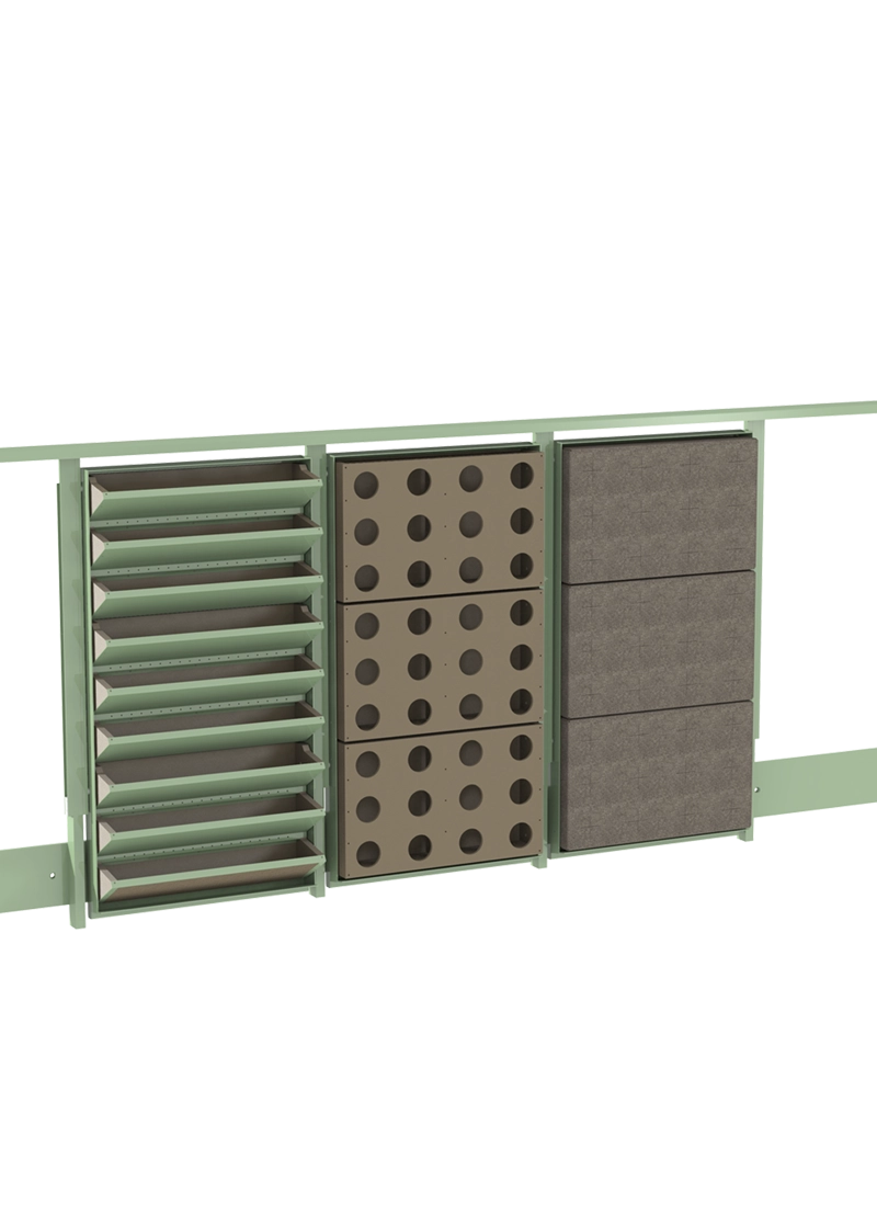 Geländergebundene Begrünug - Das System - PLANT SECURE