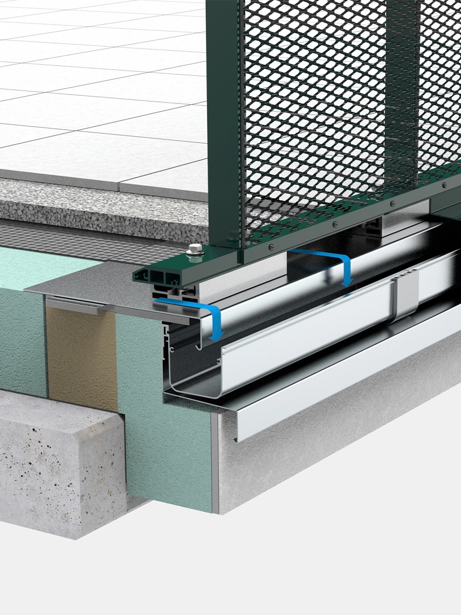 Geländersystem MODULARIS Abel Metallsysteme