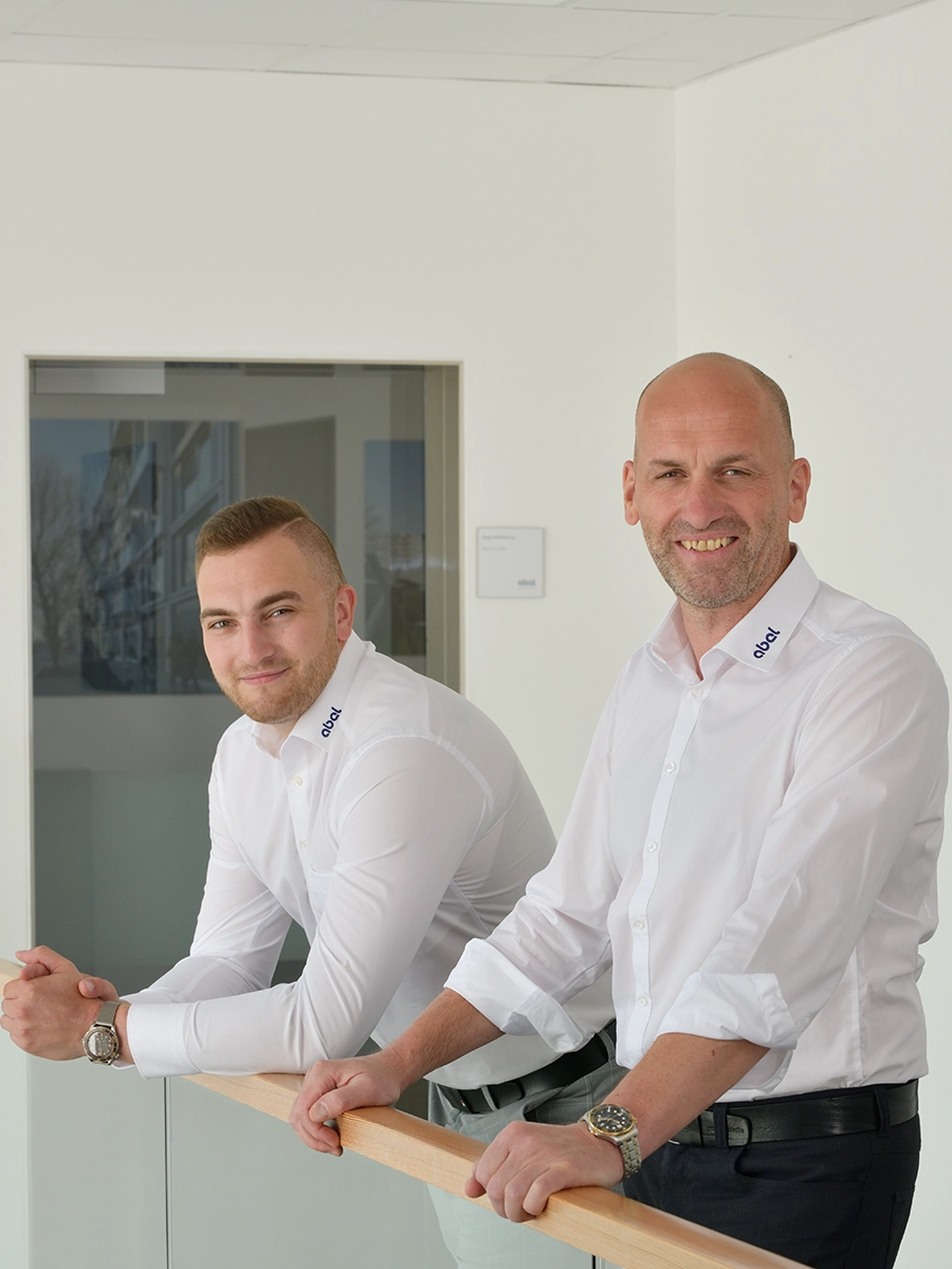 Klaus Peter Abel und Alexander Abel Geschäftsführer von Abel Metallsysteme 