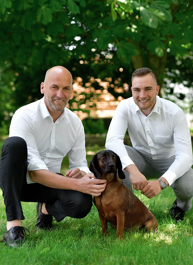 Klaus Peter und Alexander Abel