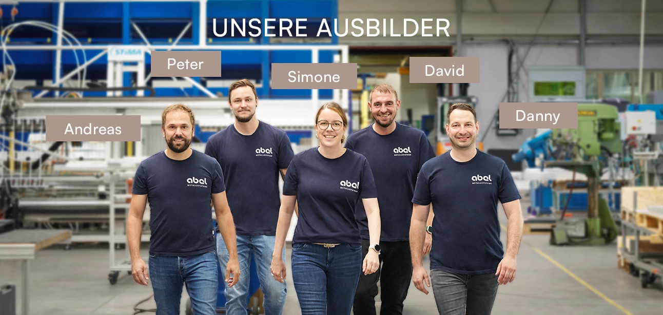 Unsere Ausbilder Abel Metallsysteme